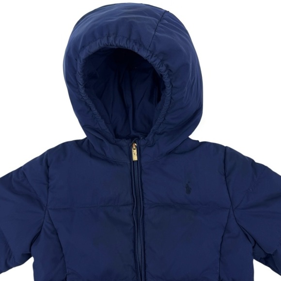Ralph Lauren Peplum Puffer Down Jacket - Picture 4 of 5